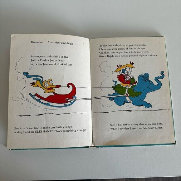 And To Think That I Saw It On Mulberry Street Dr. Seuss Book Club Addition - Picture 3 of 8